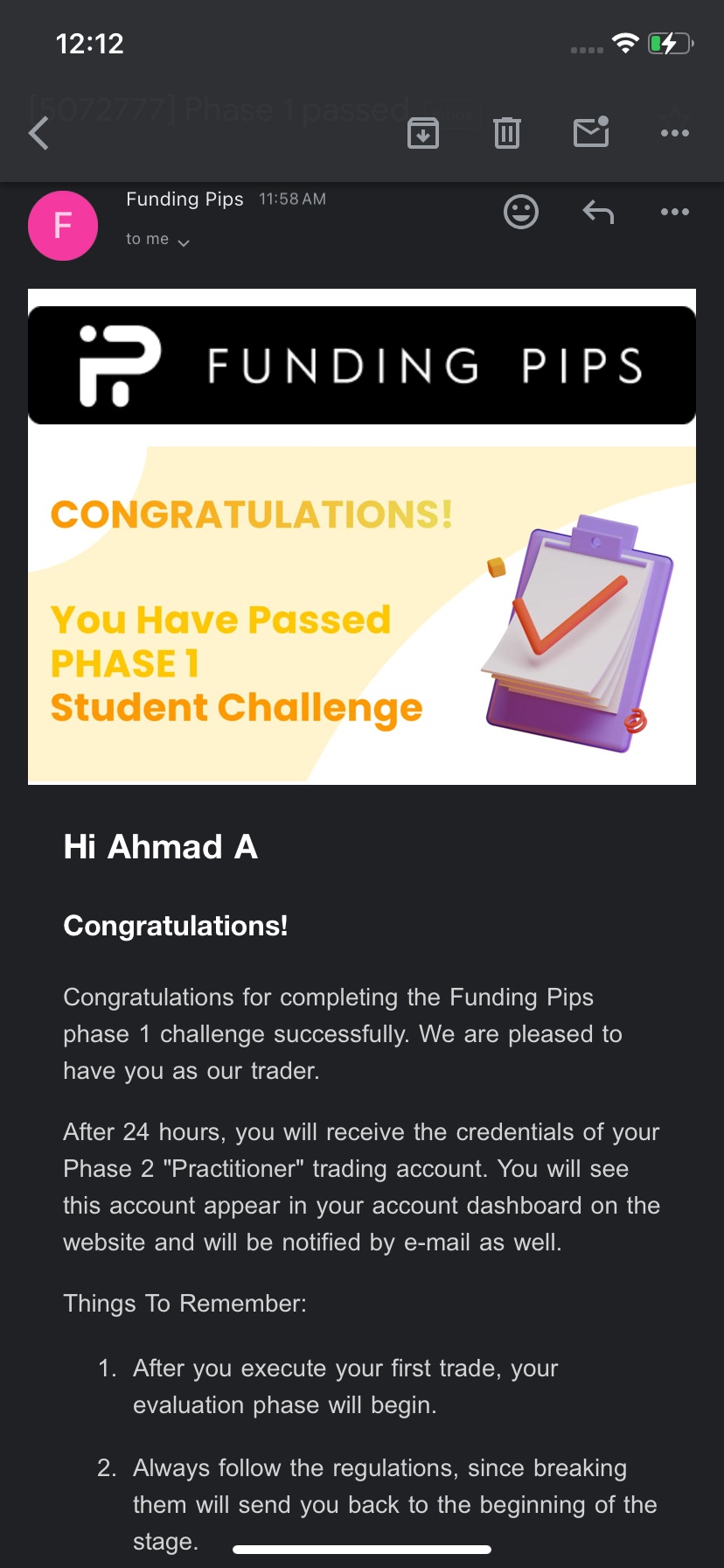 Shahaadada ardayga P4P